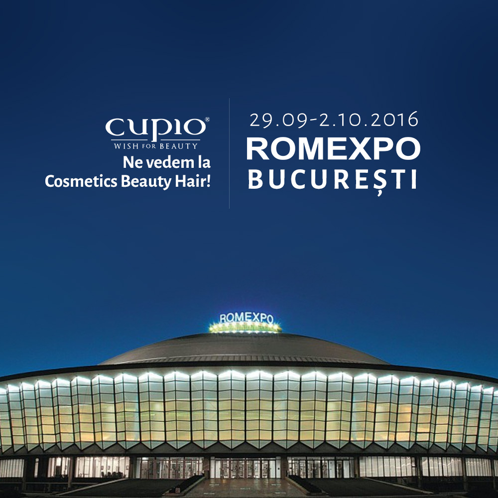 Cupio la târgul Romexpo „Cosmetics Beauty Hair”,  București